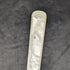 1925 British Vintage White Pearl Shell Handle Sterling Silver Blade Dessert Cutlery 4x2 Set